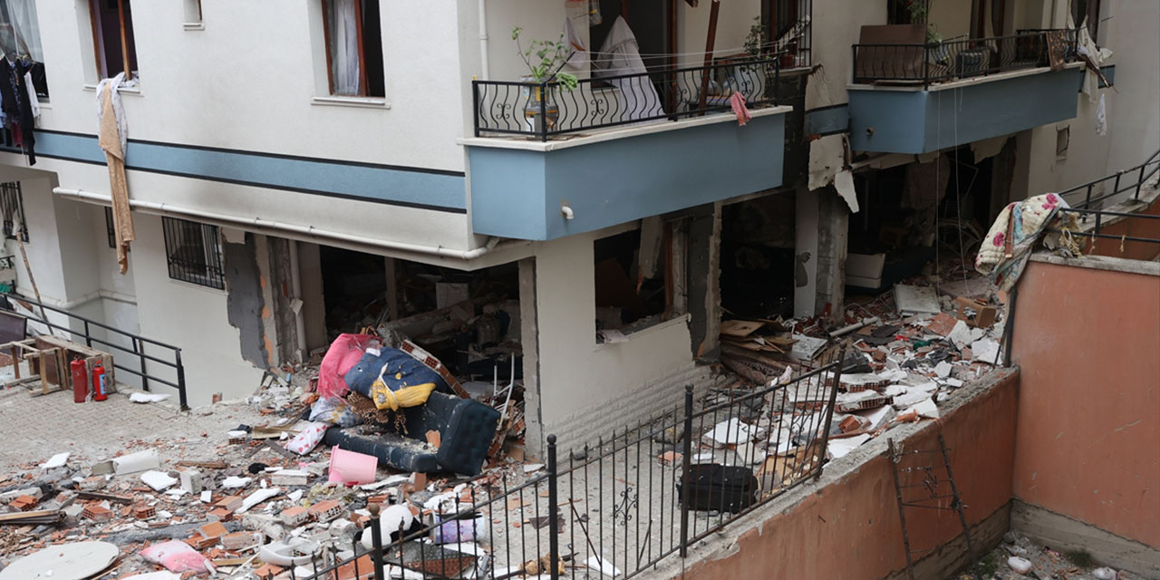 Başkent Ankara'da doğal gaz patlaması: 1 kişi hayatını kaybetti