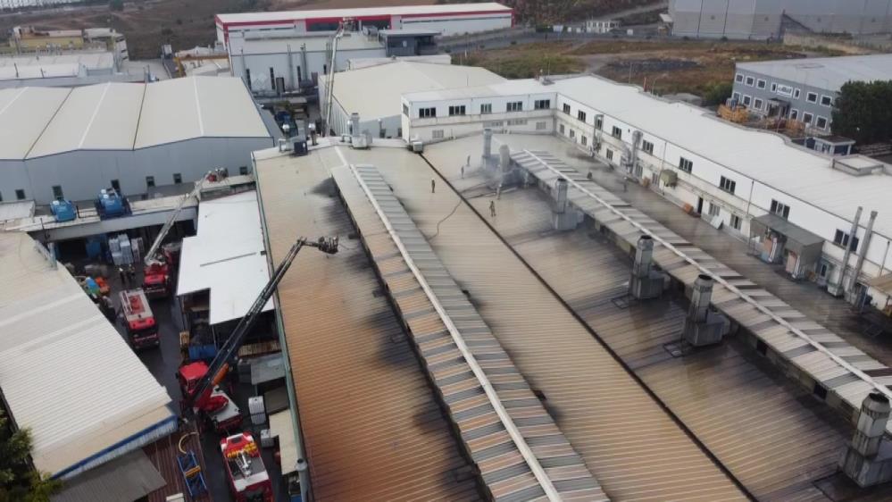 İstanbul'da fabrikada yangın çıktı!