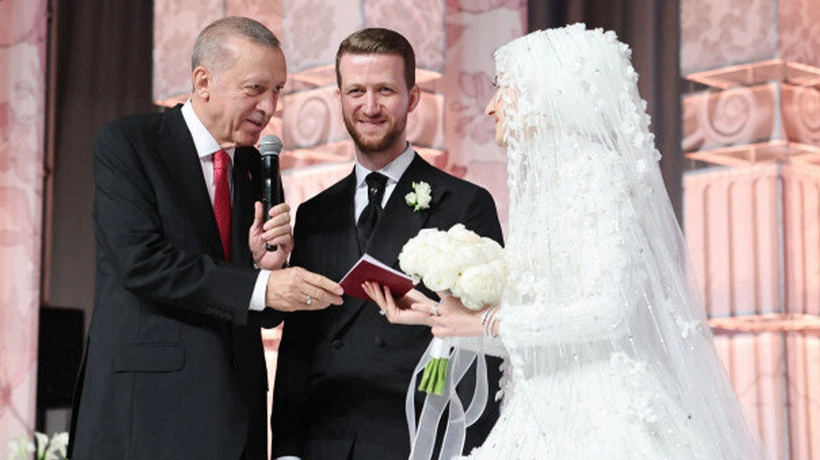 Cumhurbaşkanı Erdoğan yeğeni Usame Erdoğan'ın nikah merasimine katıldı