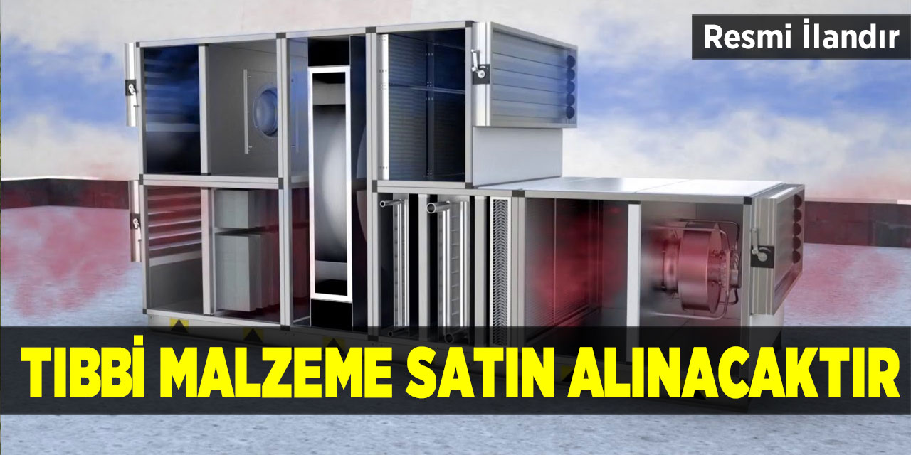 Tıbbi malzeme satın alınacaktır