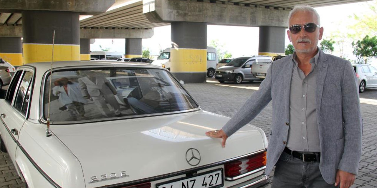 Kemal Sunal’ın kullandığı Mercedes araba satışa çıkarıldı
