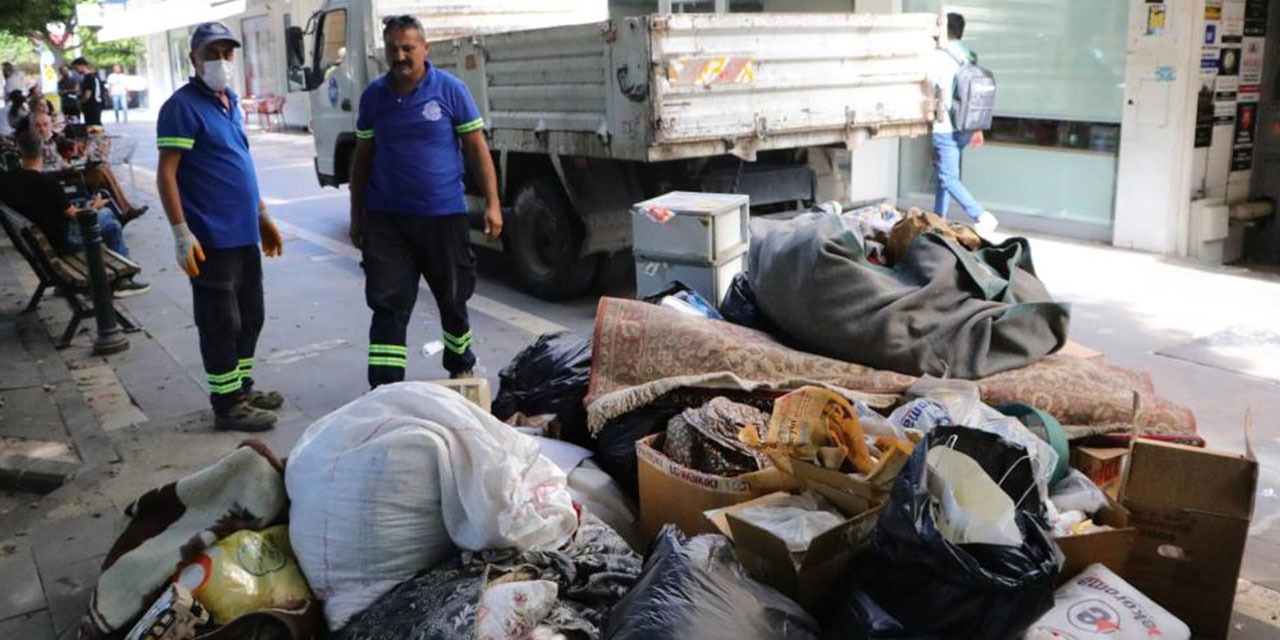 Adana'da çöp ev dramı