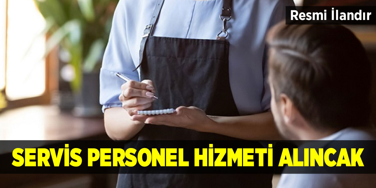 Personel hizmeti alınacak