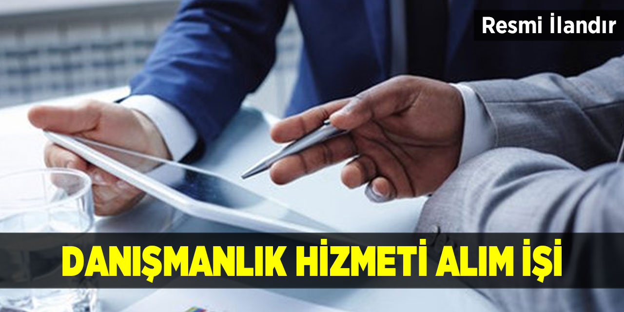 Danışmanlık hizmeti alım işi