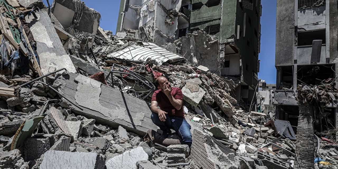 Gazze'de 1000 kişi enkaz altında