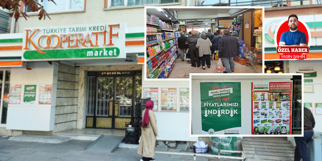 Tarım Kredi Marketlerine yoğun ilgi: Beklenen indirim geldi