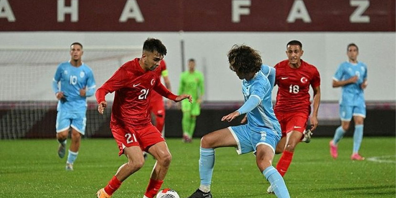 Türkiye U21 Milli takımı yine mağlup: Letonya 2-1 Türkiye