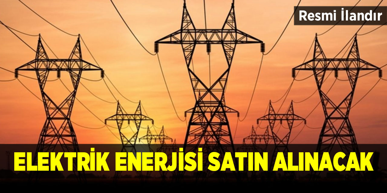 Elektrik Enerjisi Satın Alınacak