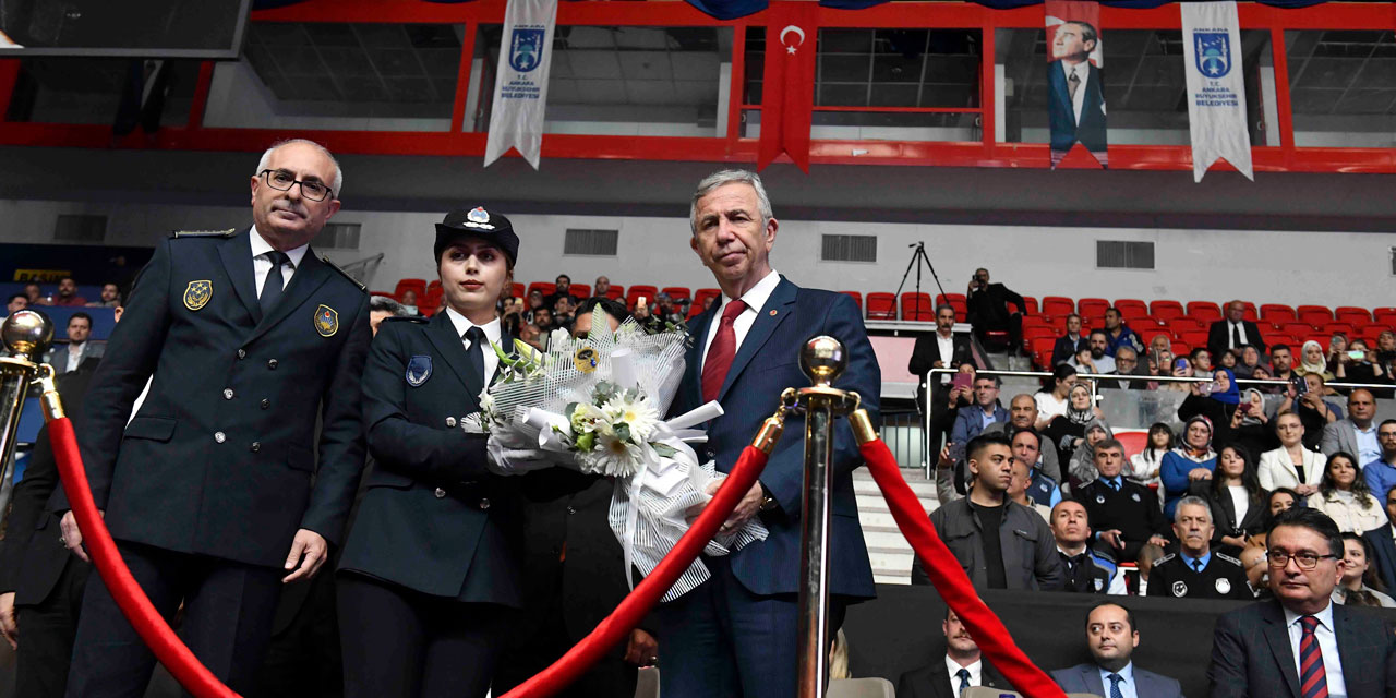 Mansur Yavaş, zabıta teşkilatının yemin törenine katıldı: 'Ankara halkına daha iyi hizmet'