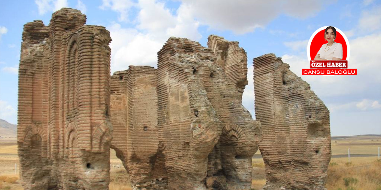 Kırşehir'de antik dönemden kalma 'Üçayak Kilisesi'