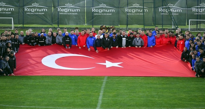 Beşiktaş, Antalyaspor ve Osmanlıspor'dan birlik fotoğrafı