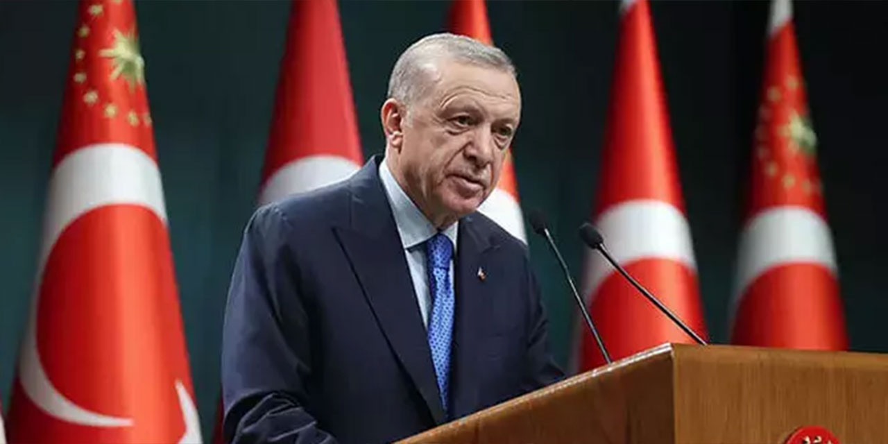 Cumhurbaşkanı Erdoğan: ''Yer gök bayrak olsun''