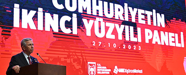 Büyükşehir’den ‘Cumhuriyet’in İkinci Yüzyılı’ Konferansı