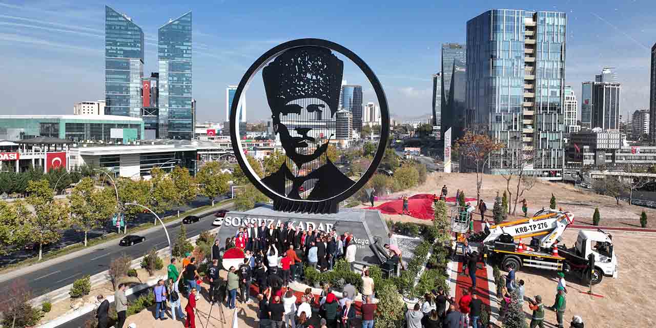 100. yılda Çankaya'ya dev Atatürk Anıtı