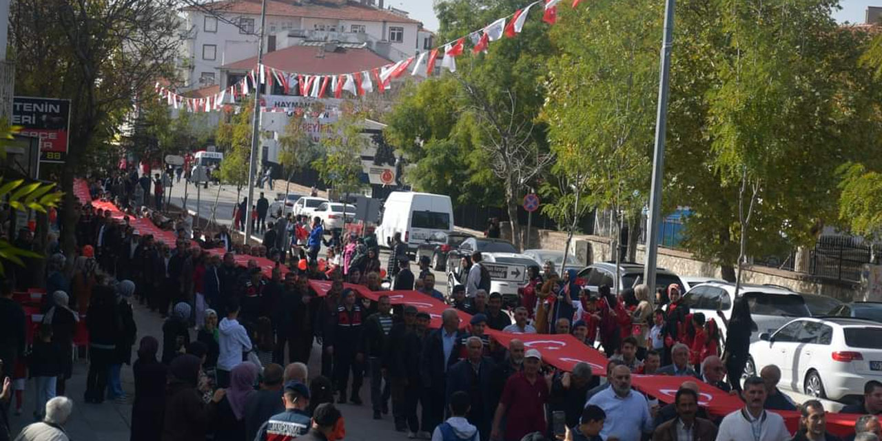 Haymana Belediyesi, Cumhuriyet'in 100. yılında dünya rekoruna imza attı!