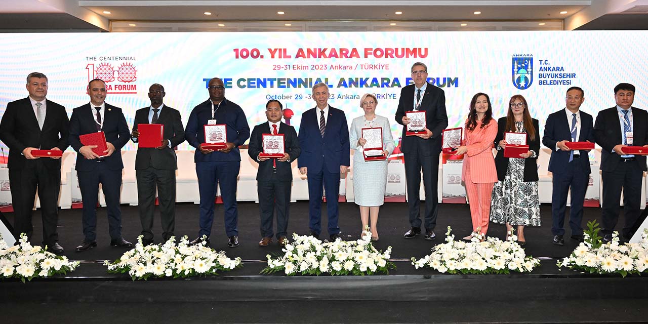 Kardeş kentler 100. Yıl Ankara Forumu’nda buluştu