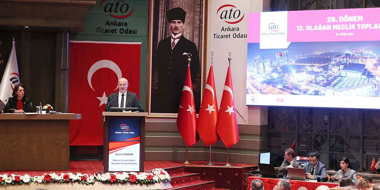 ATO, 100. yılı önce resepsiyon ardından meclis toplantısı ile kutladı