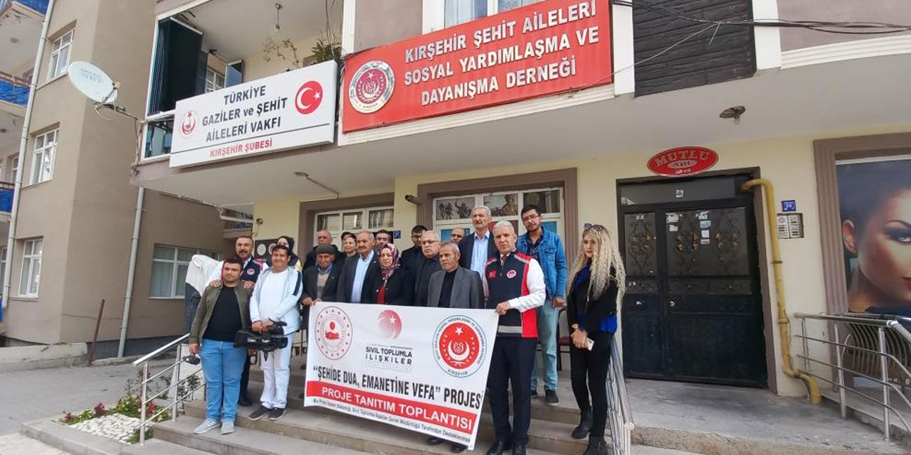 Kırşehir'de şehit aileleri bir araya gelecek