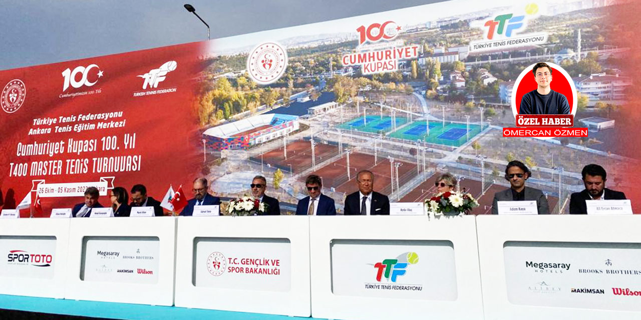 Ankara Tenis Eğitim Merkezi açıldı: Teniste tarihi gün!