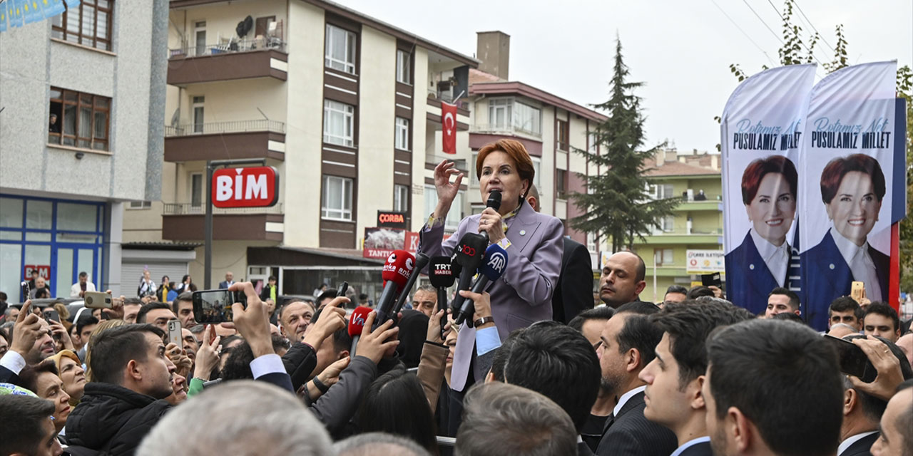 Meral Akşener Etimesgut’ta konuştu