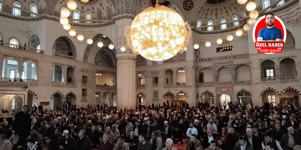 Ankara Kocatepe Camii'nde cuma kalabalığı: Filistin unutulmadı!