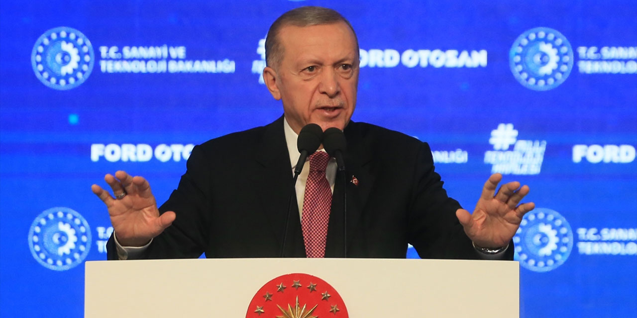 Erdoğan: ''Ülkemizi elektrikli araç ve batarya üretim üssü yapacağız''