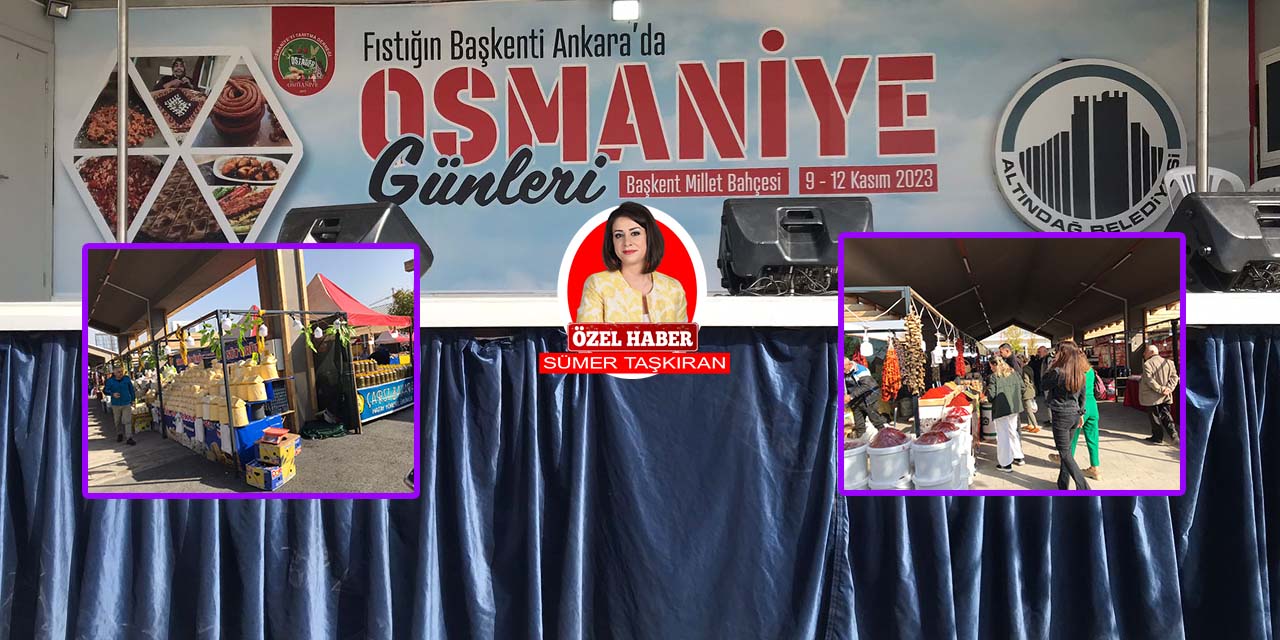 Osmaniye Günleri, Ankara'da başladı