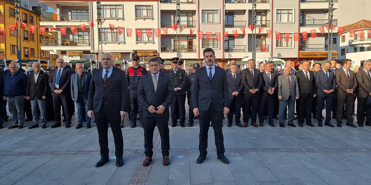 Kızılcahamam'da Atatürk saygıyla anıldı