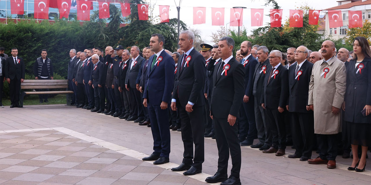 Gölbaşı 10 Kasım'da Atatürk'ü andı