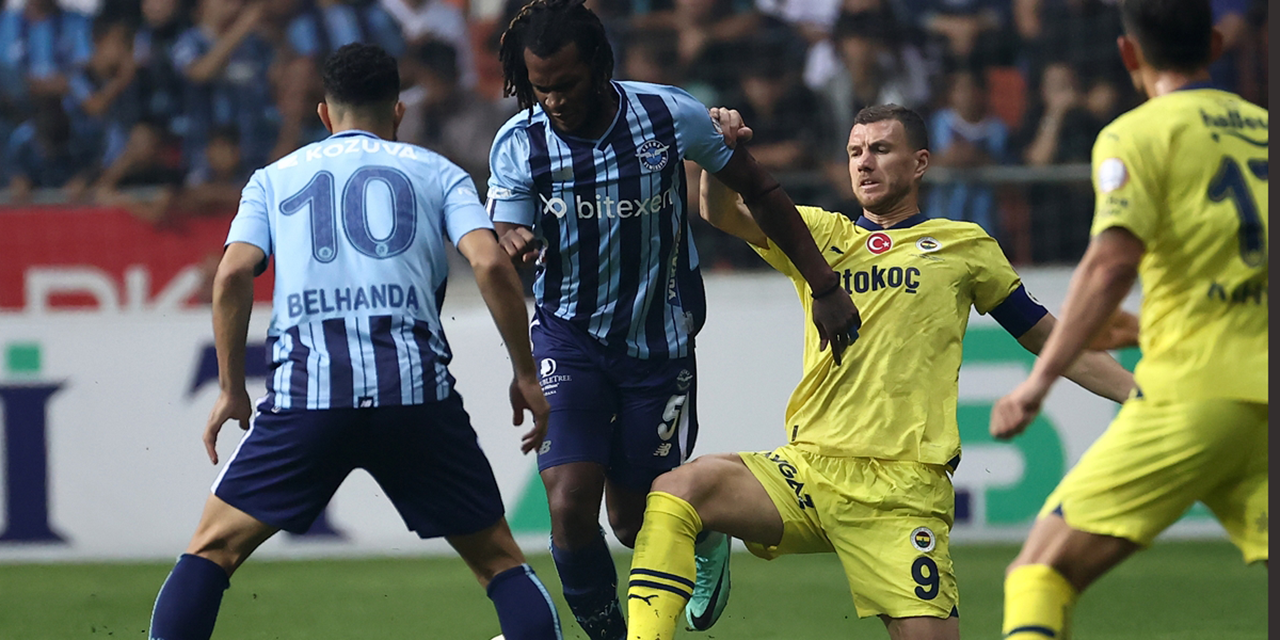 Fenerbahçe Adana deplasmanından 1 puan çıkardı