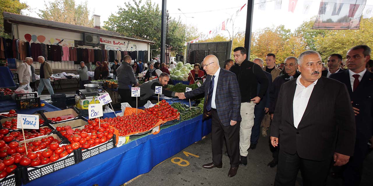 Yenimahalle'de güneş enerjili pazarlar yaygınlaşıyor