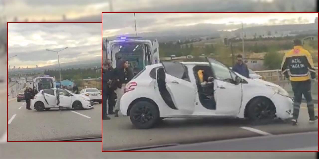 Ankara'da bu sabah da trafik kazası!