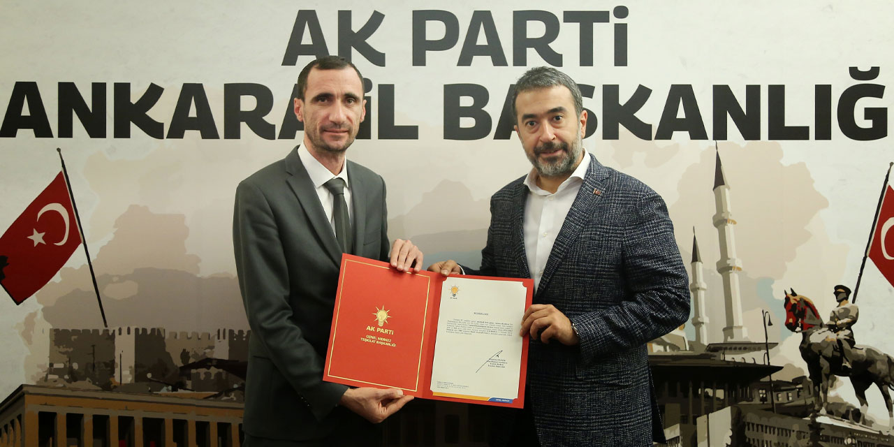 AK Parti Ankara’da yeni ilçe başkanları belirlendi