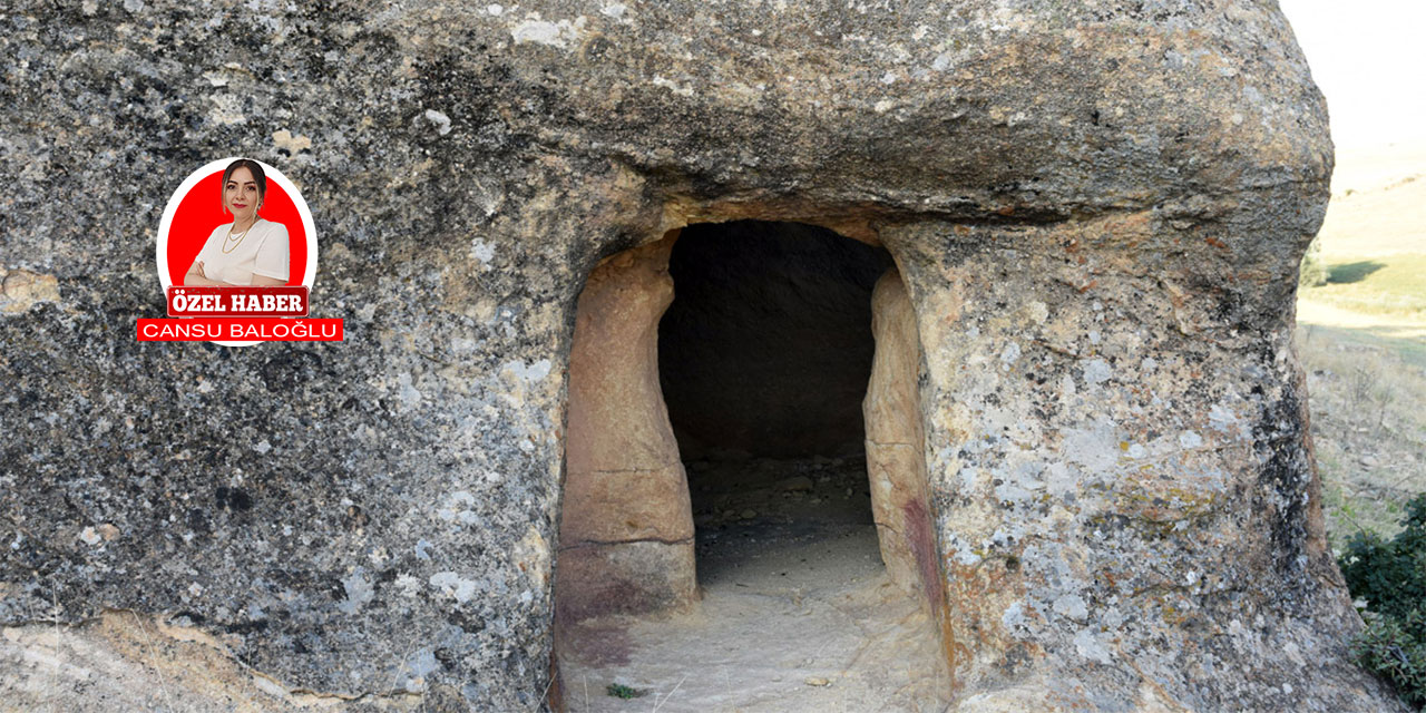 2 bin yıllık geçmişiyle 'Ceritkale Kaya Mezarları'