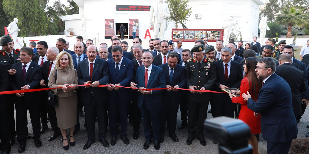 Kıbrıs Türk Tarih Kültür ve Milli Mücadele Müzesi açıldı