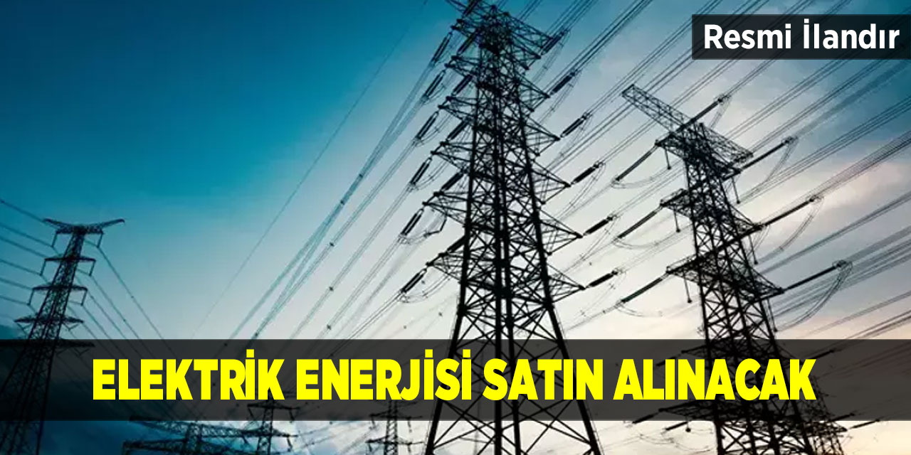 Elektrik Enerjisi Satın Alınacak