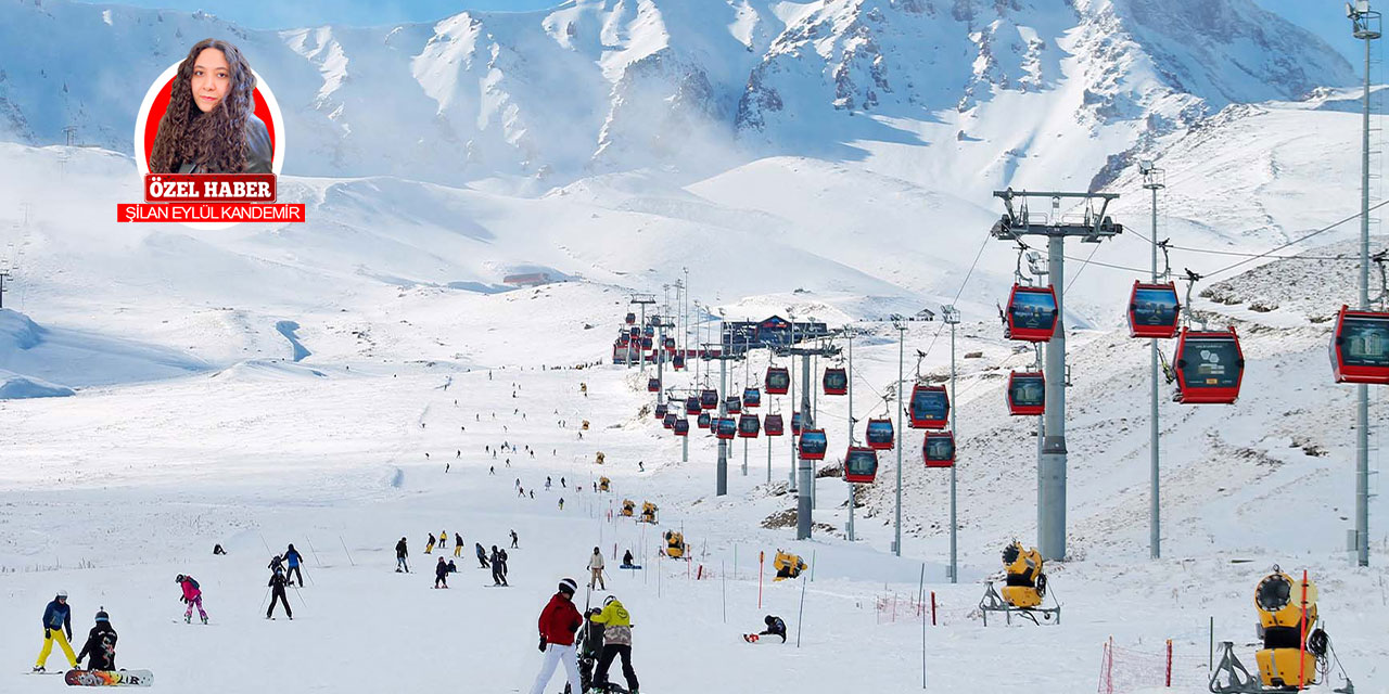 Kış aylarında en çok tercih edilen kayak merkezi: Erciyes Kayak Merkezi