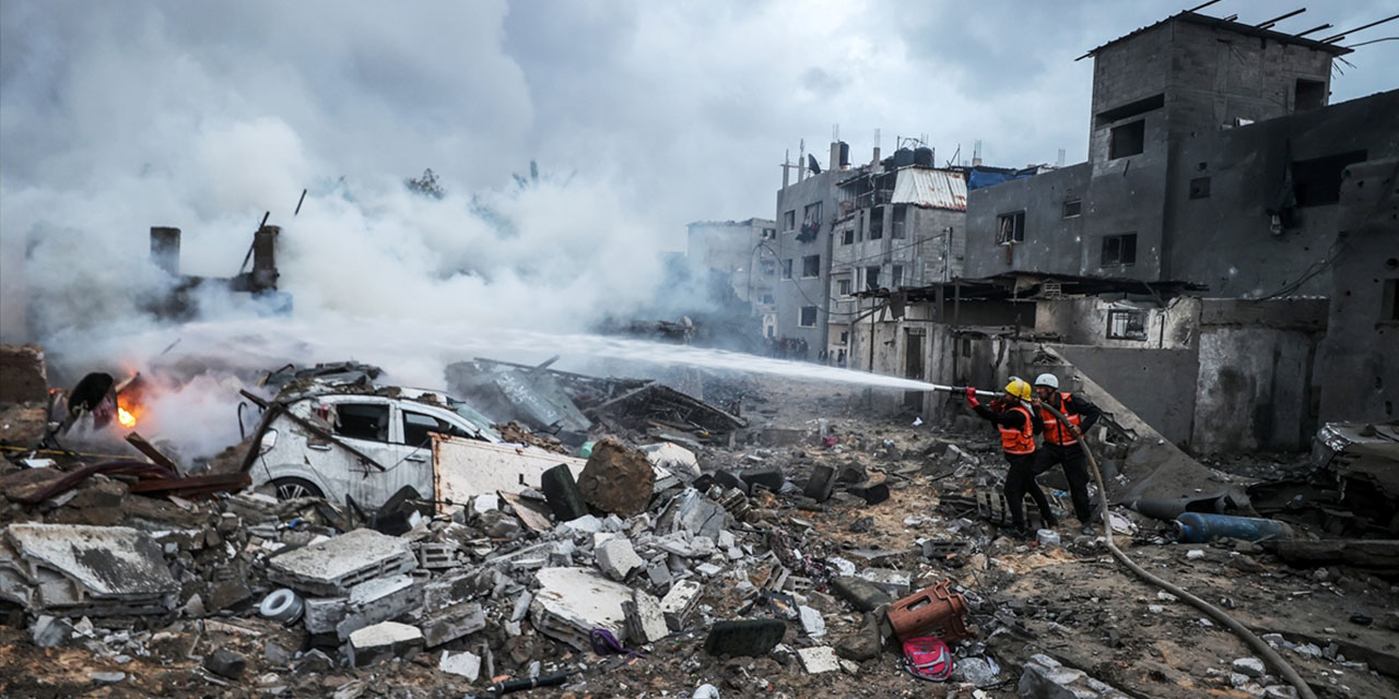 İsrail, Gazze'yi vurmaya devam ediyor: Ölen Filistinli sayısı 13 bini geçti