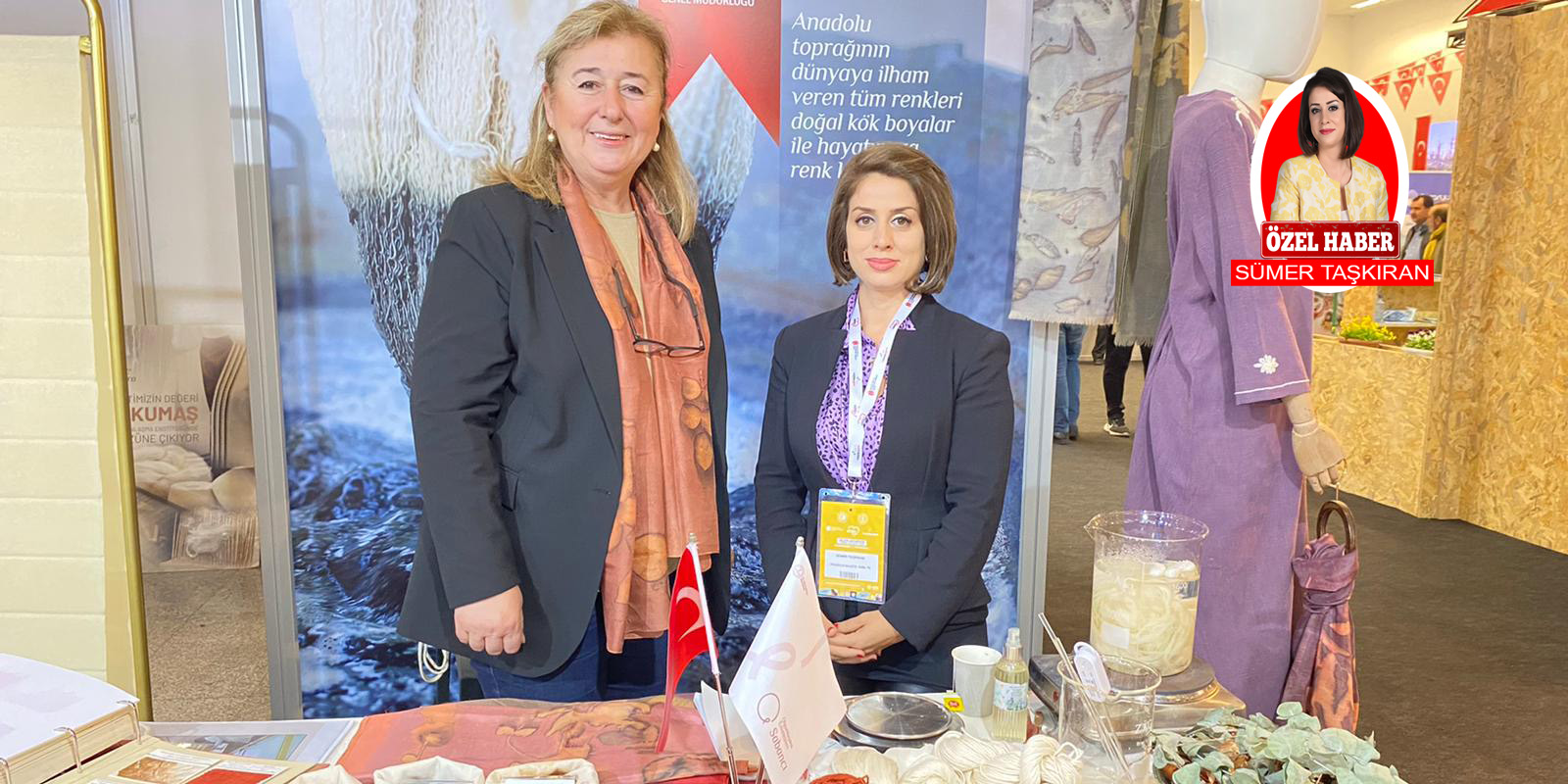 Travel Expo Ankara Fuarı: Doğal boyalarla renklenen kumaşlar!