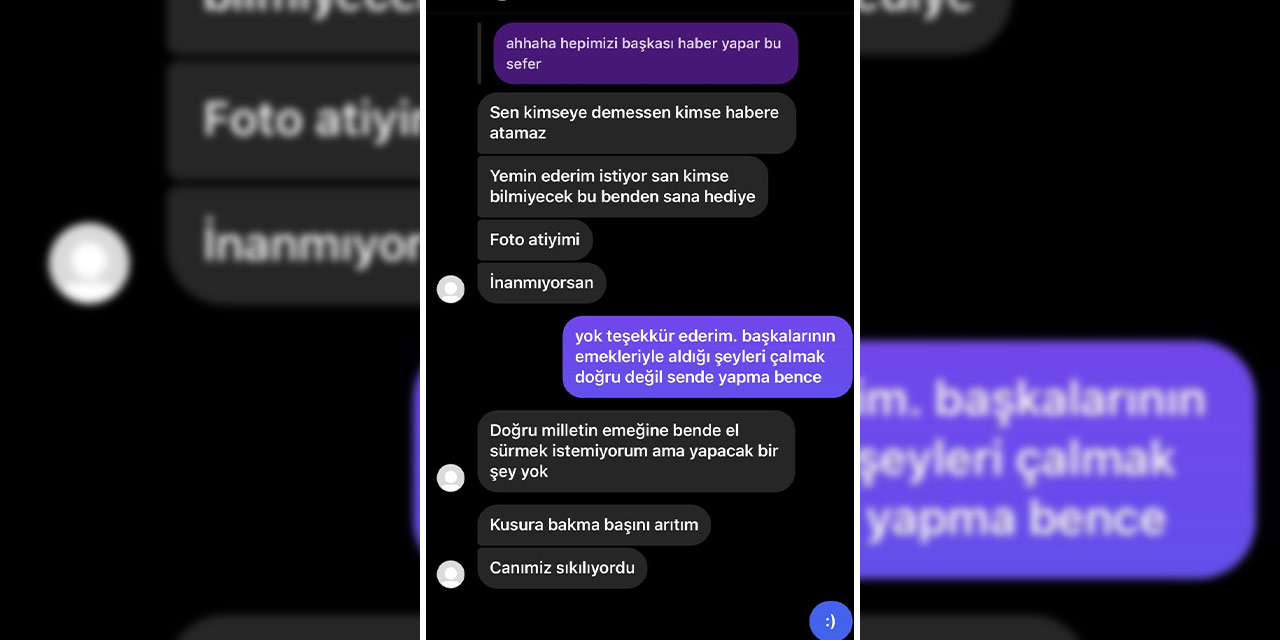 Hırsızlardan haberini yapan gazeteciye hediye teklifi