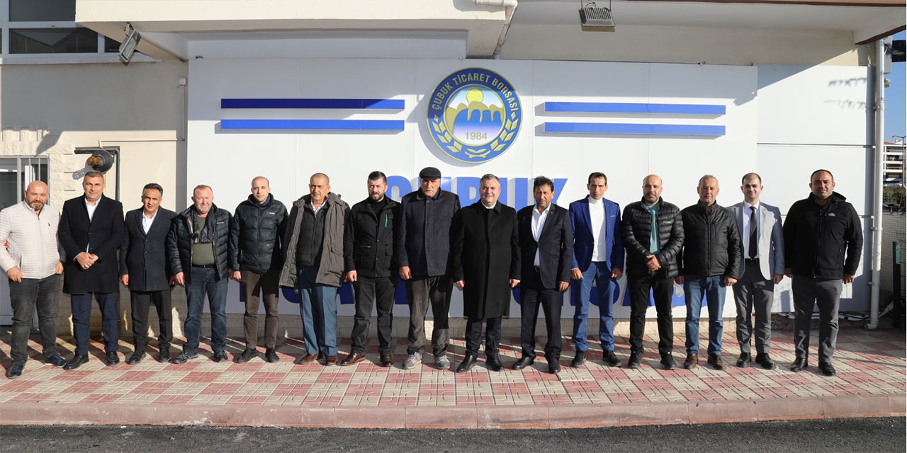 Çubuk Belediye Başkanı Demirbaş'tan önemli ziyaret