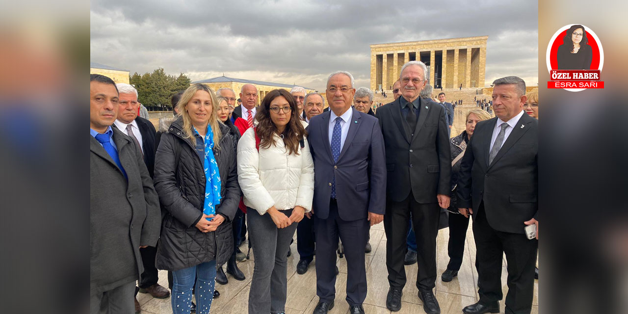 DSP heyeti Anıtkabir'i ziyaret etti