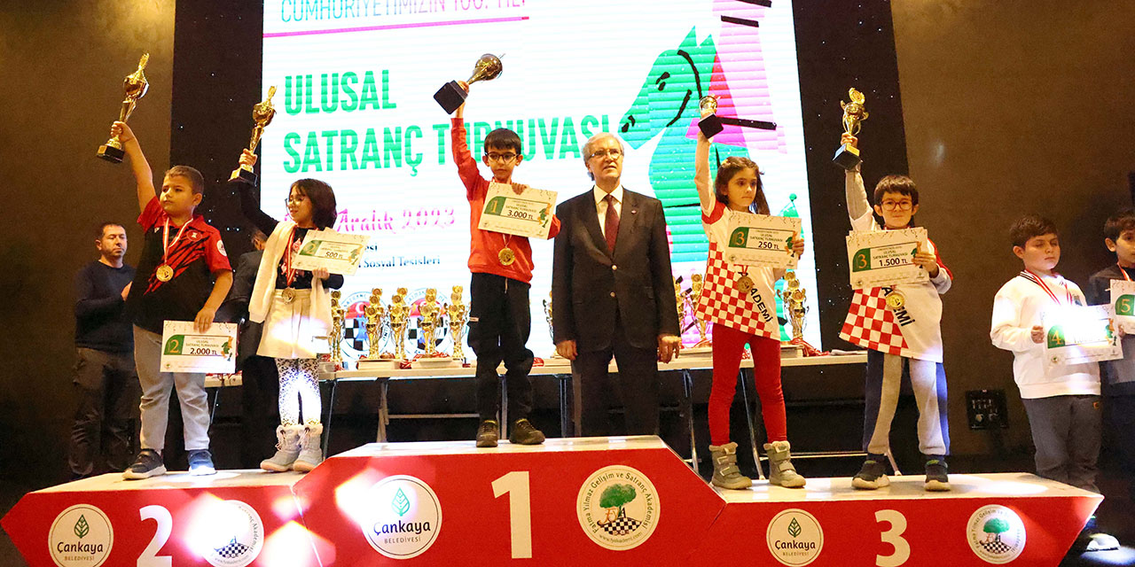 Çankaya'da 'Ulusal Satranç Turnuvası'