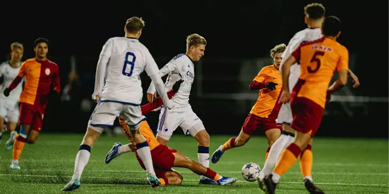 Galatasaray U19 Kopenhag’a karşı dağıldı