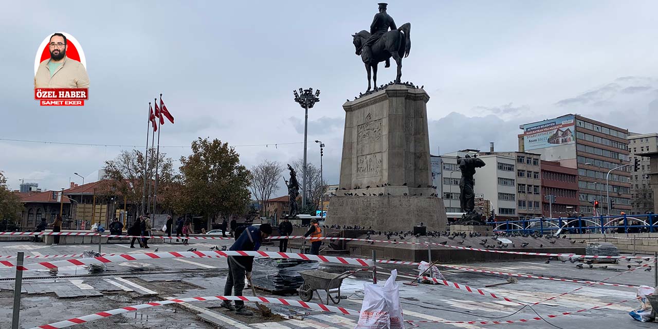 Zafer Anıtı’nda çalışmalar devam ediyor!