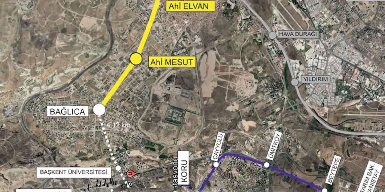 Mansur Yavaş’tan 'Metro projeleri' paylaşımı