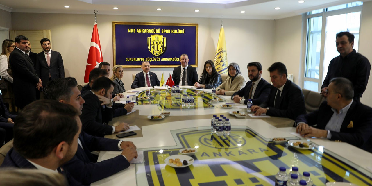 AK Partili vekillerden Ankaragücü’ne ziyaret
