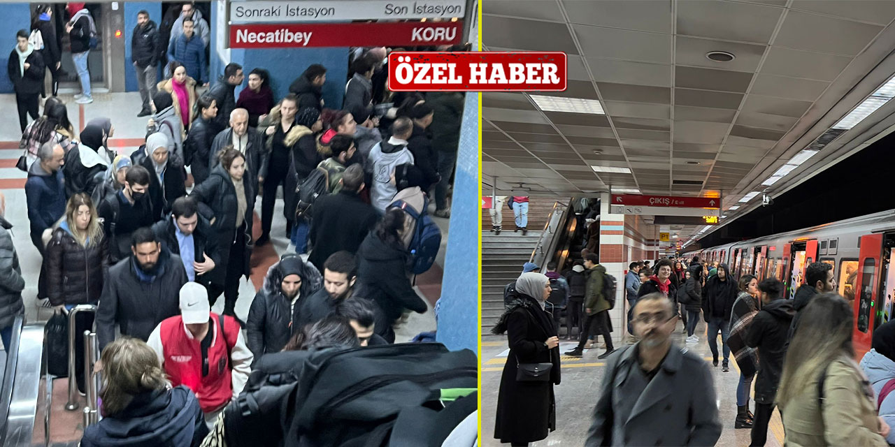 SON DAKİKA: Yine Ankara Metrosu yine intihar iddiası! Seferler durduruldu