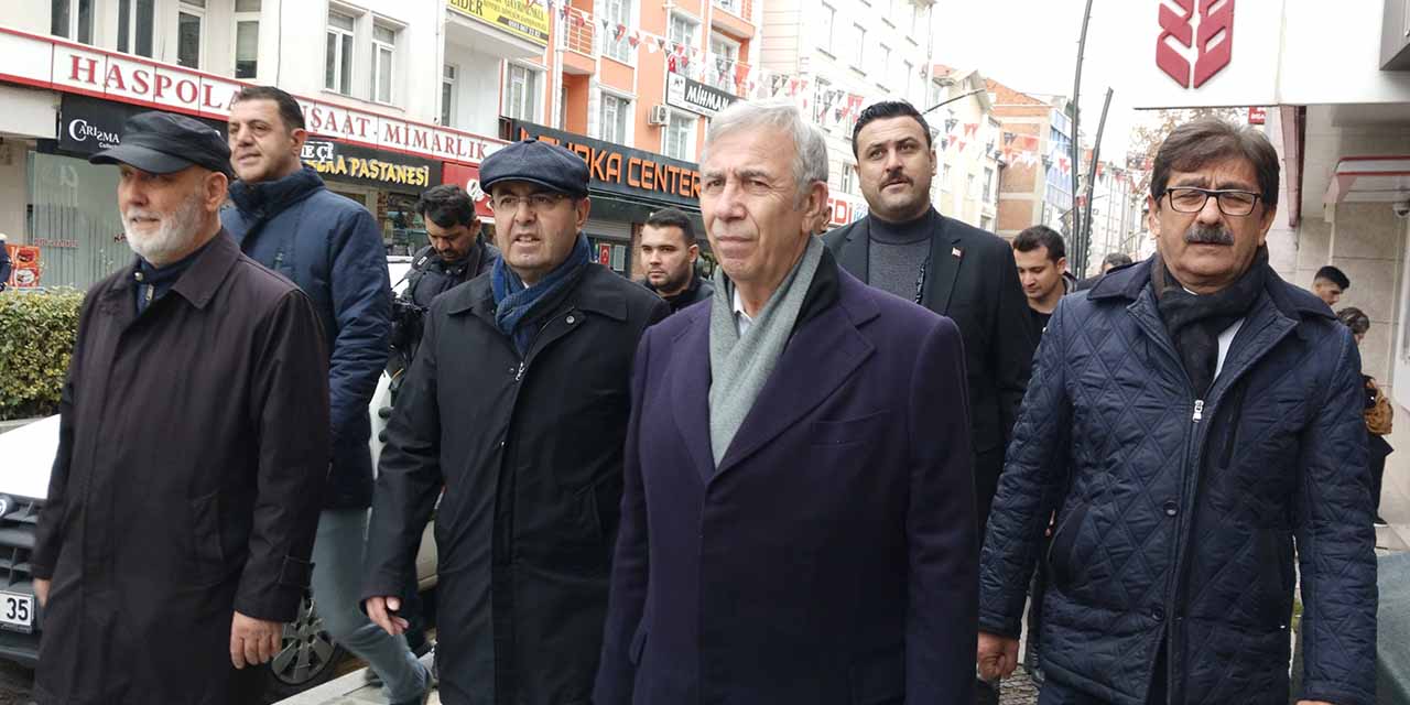 Mansur Yavaş ve Selahattin Ekicioğlu, Kırşehir'de sahaya inip hem esnaf hem de vatandaşla buluştu