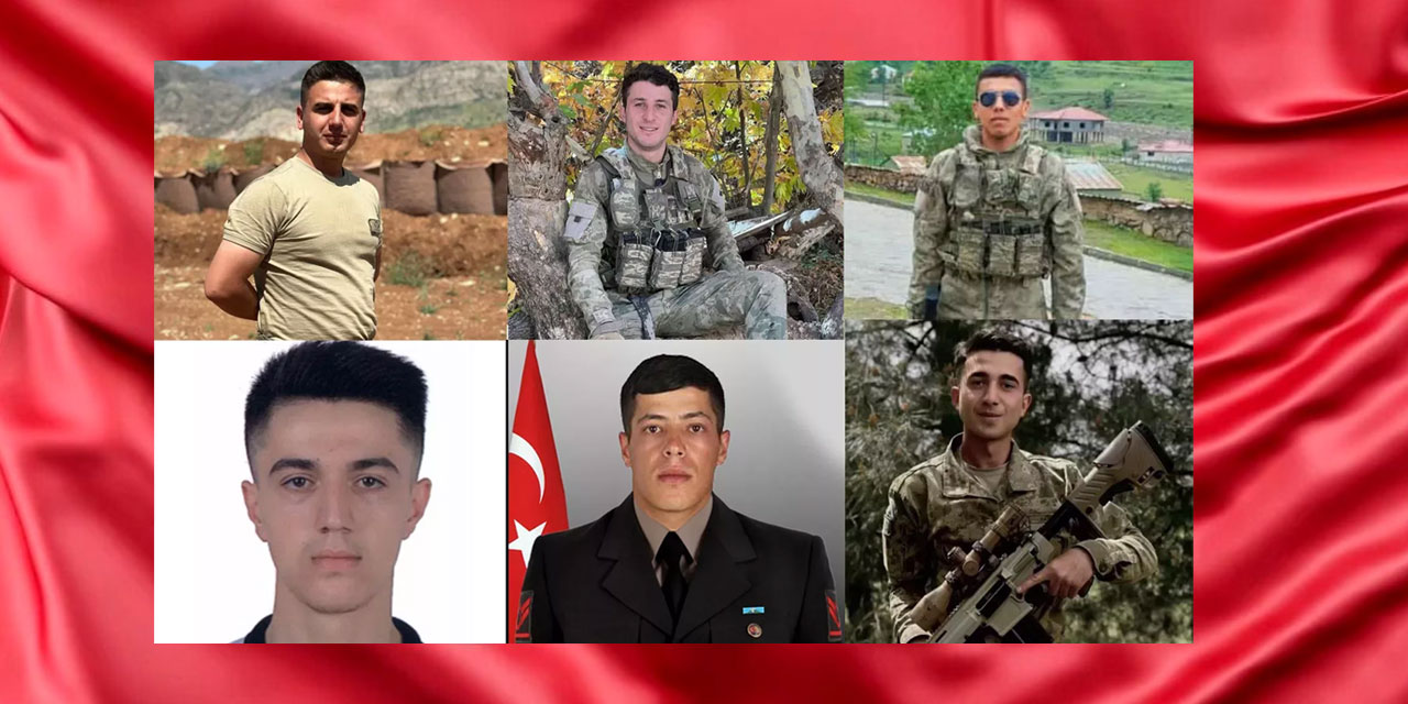 Türkiye'nin 6 evladı şehit düştü! Mehmetçiklerin kimliği belli oldu